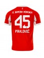 Billige Bayern Munich Aleksandar Pavlovic #45 Hjemmedrakt 2025-26 Kortermet